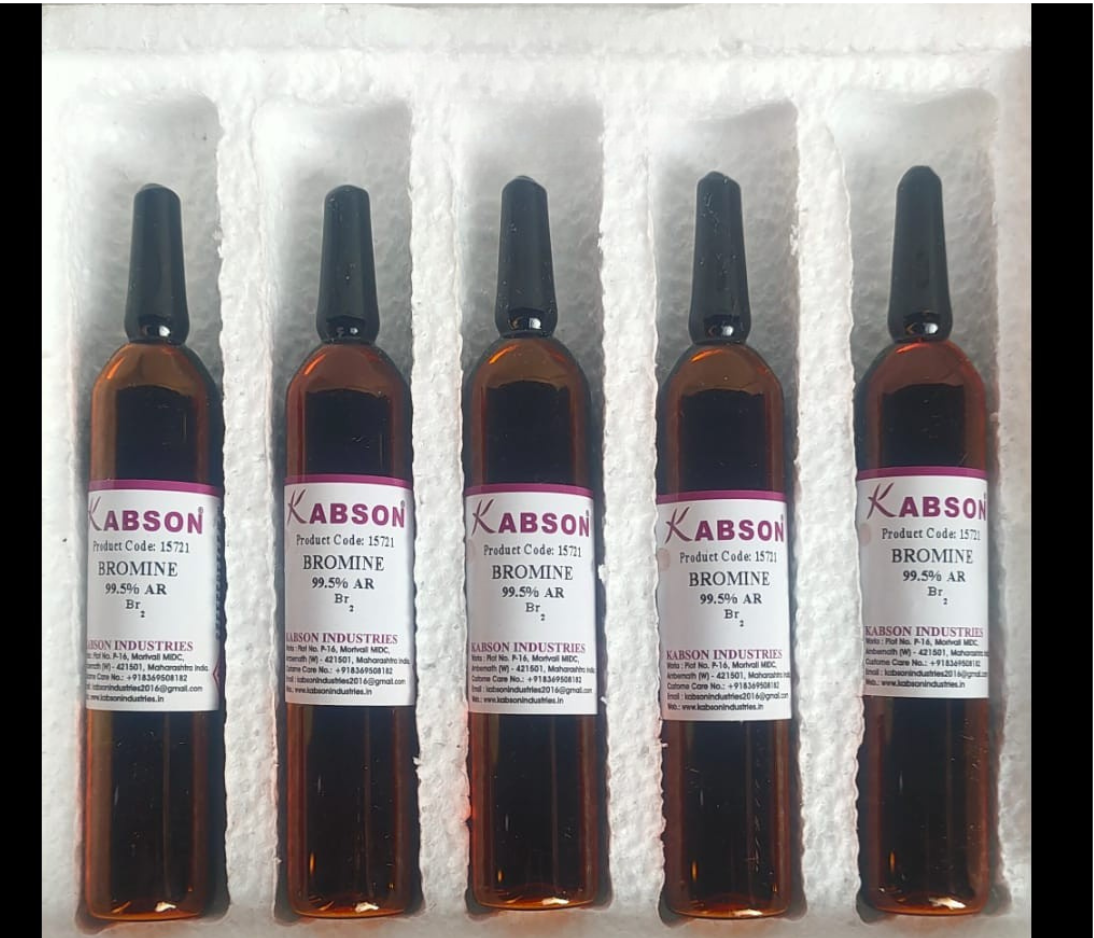 Bromine Packing In Ampules
